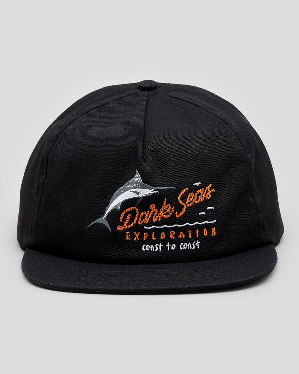 Dark Seas Division Cuddy Snapback Cap for Mens