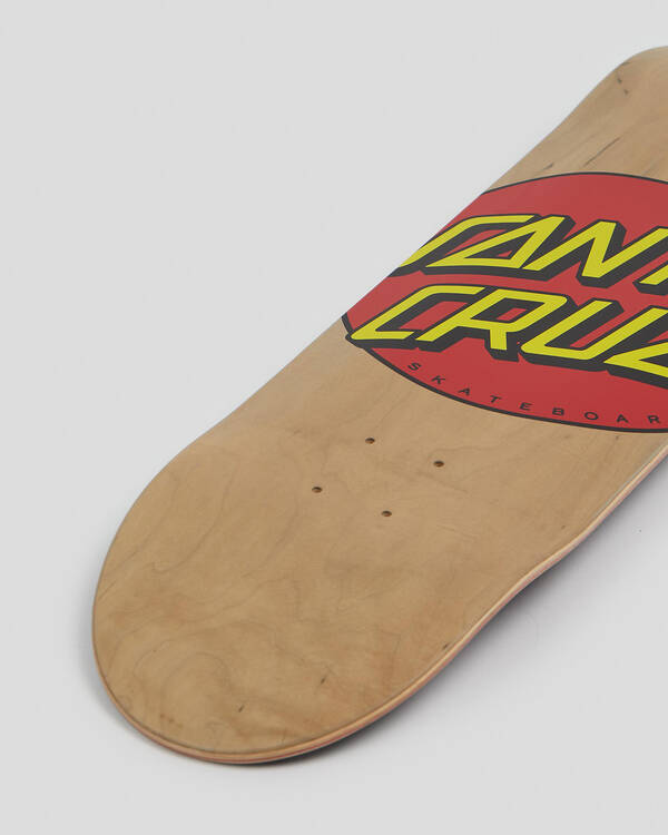 Santa Cruz Classic Dot 8.375" Skateboard Deck for Mens