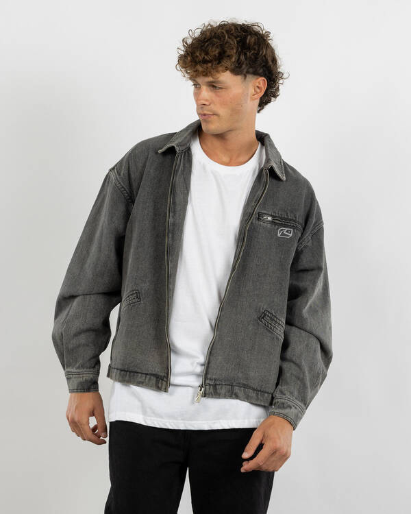 Rusty Arc Up Denim Jacket for Mens
