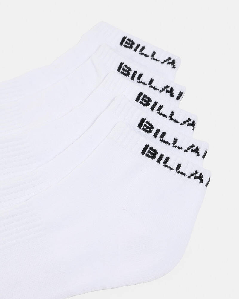 Billabong Ankle Socks 5 Pack for Mens