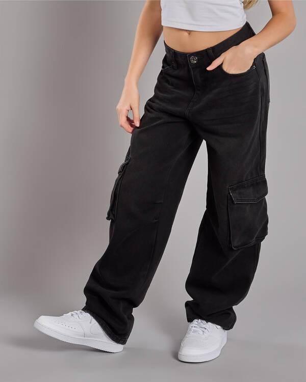 DESU Girls' Juno Cargo Jeans for Womens
