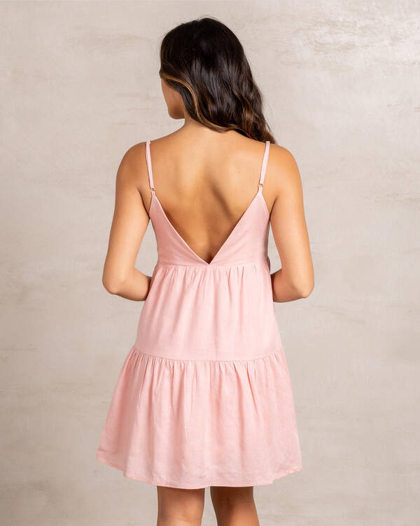 Rhythm Classic Tiered Mini Dress for Womens