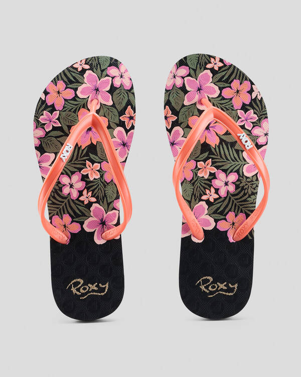 Roxy Girls' Viva Stamp Thongs for Womens