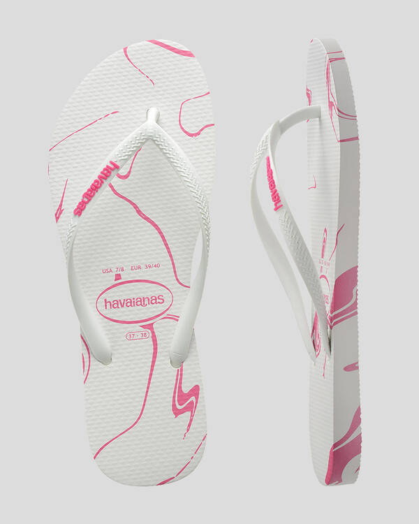 Havaianas Slim Marble Thongs for Womens