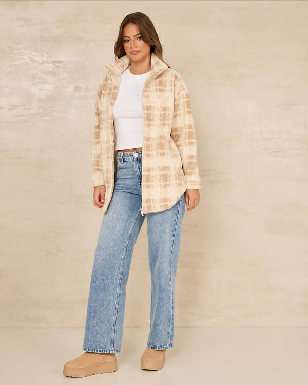 Ava And Ever Hilltop Faux Fur Jacket for Womens