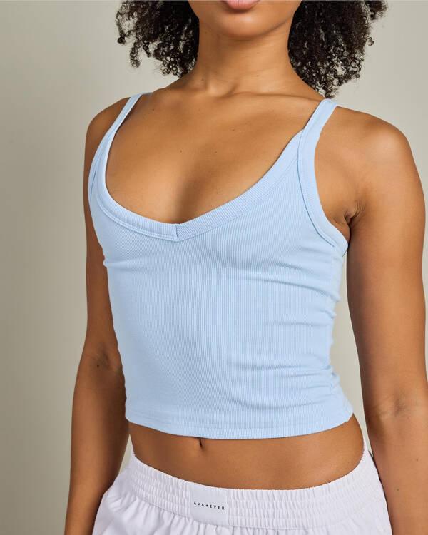 Ava And Ever Basic V Neck Tank Top for Womens