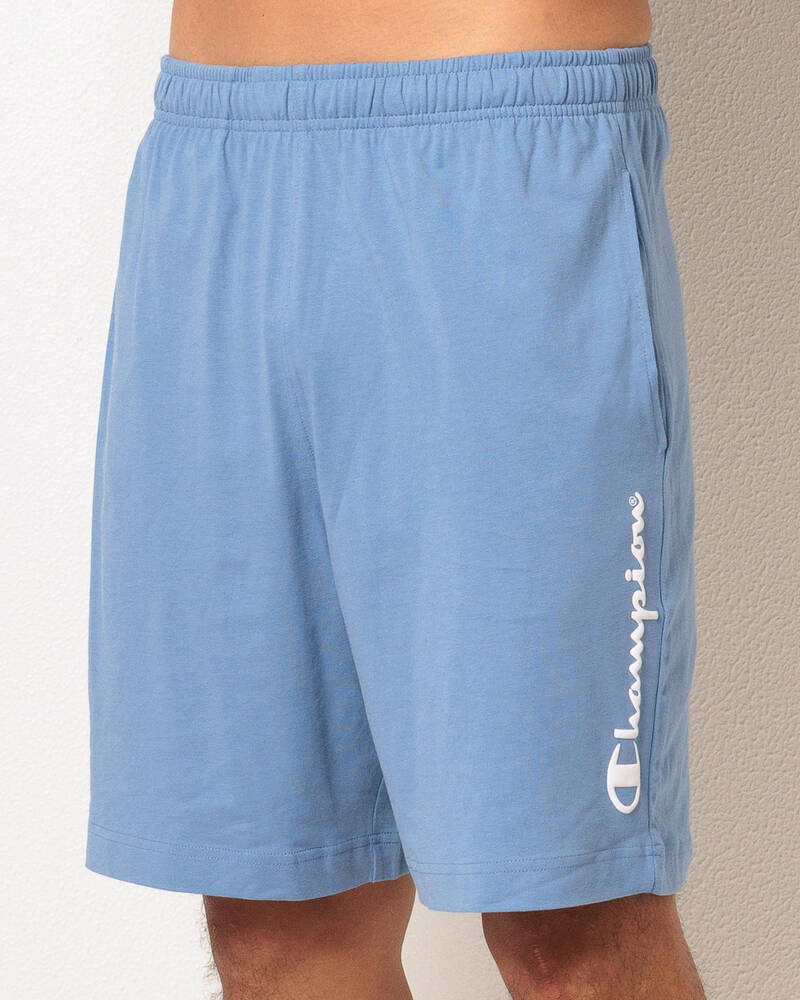 Champion Puff Script Jersey Shorts for Mens
