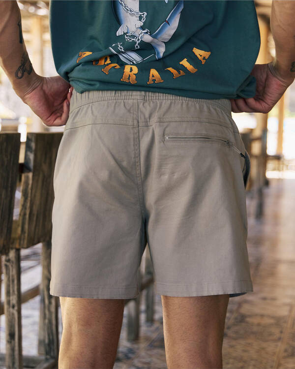 Salty Life Vision Elastic Waist Shorts for Mens
