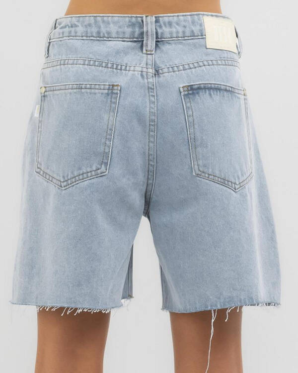 DESU Girls' Ryder Mid Denim Shorts for Womens