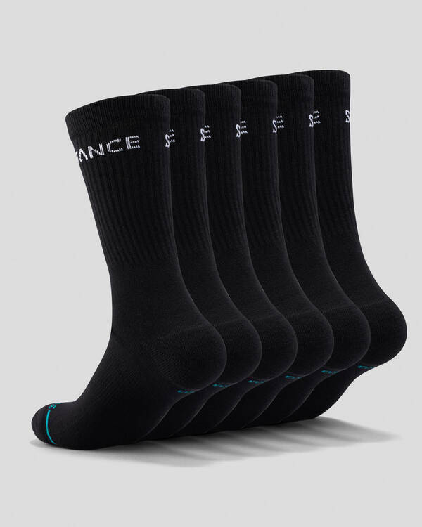 Stance Origin Crew Socks 6 Pack for Mens