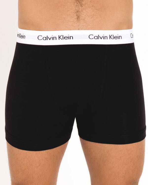 Calvin Klein Cotton Stretch Trunks 3 Pack for Mens