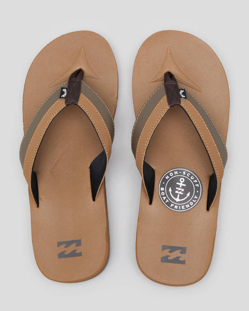 Billabong Mens' All Day Impact Thongs for Mens