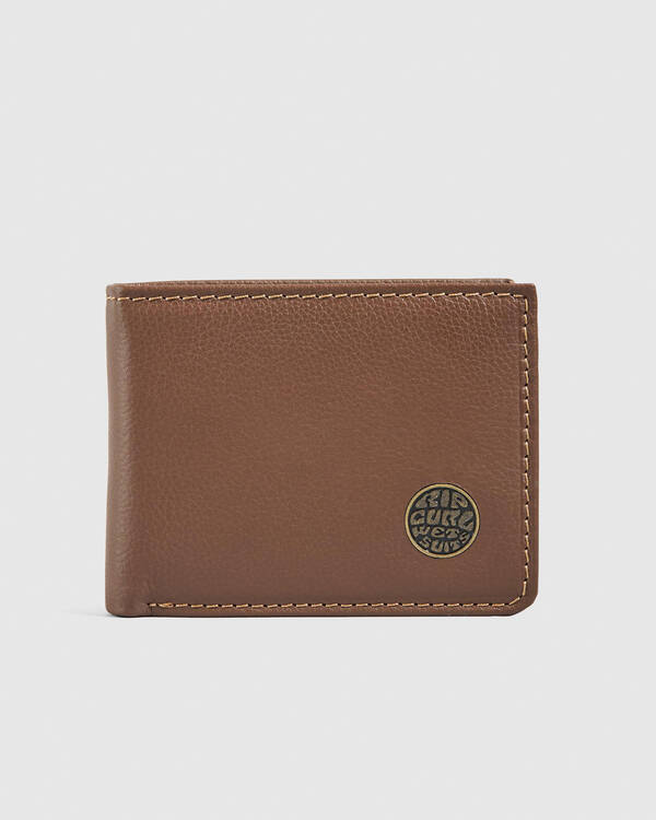 Wetsuit Logo RFID All Day Leather Wallet