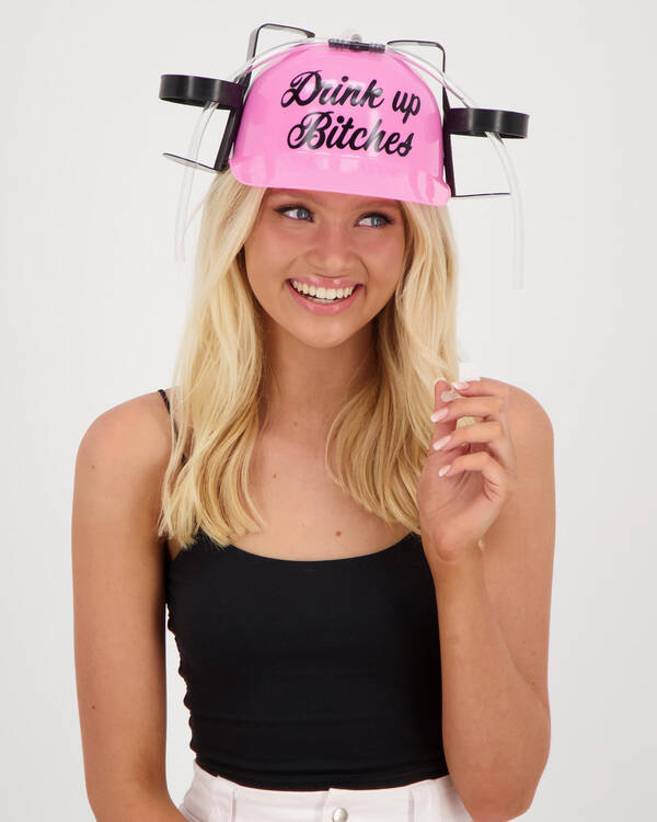 Mooloola Drink Up Drinking Hat for Womens