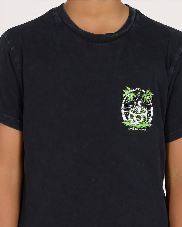 Salty Life Boys' Shaka And Relax T-Shirt for Mens