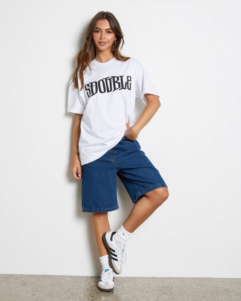 S-Double Design By T-Shirt for Womens