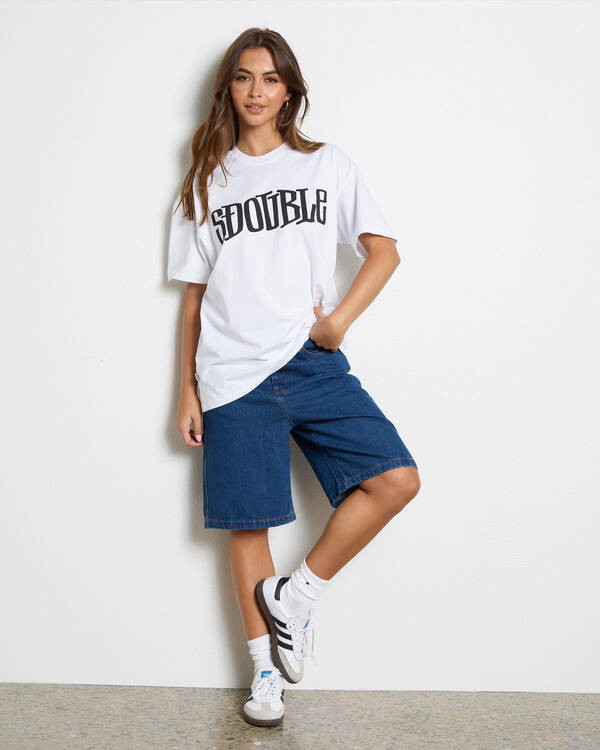 S-Double Design By T-Shirt for Womens