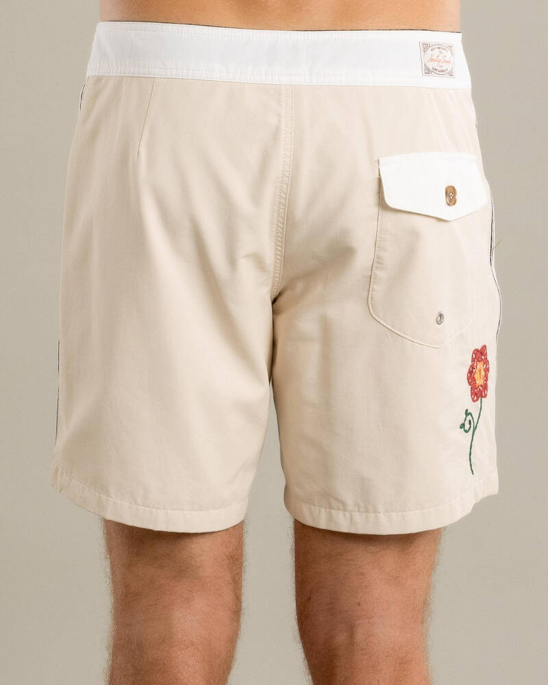 Rhythm Heritage Flower Trunk Board Shorts for Mens