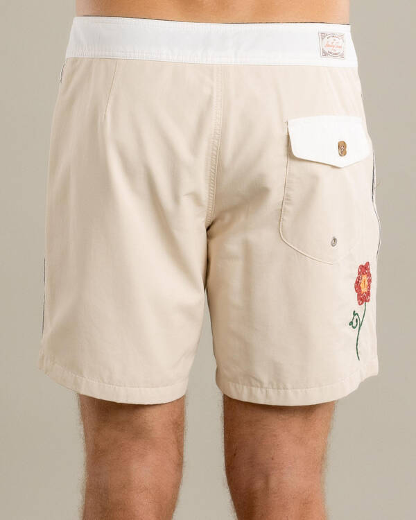 Rhythm Heritage Flower Trunk Board Shorts for Mens