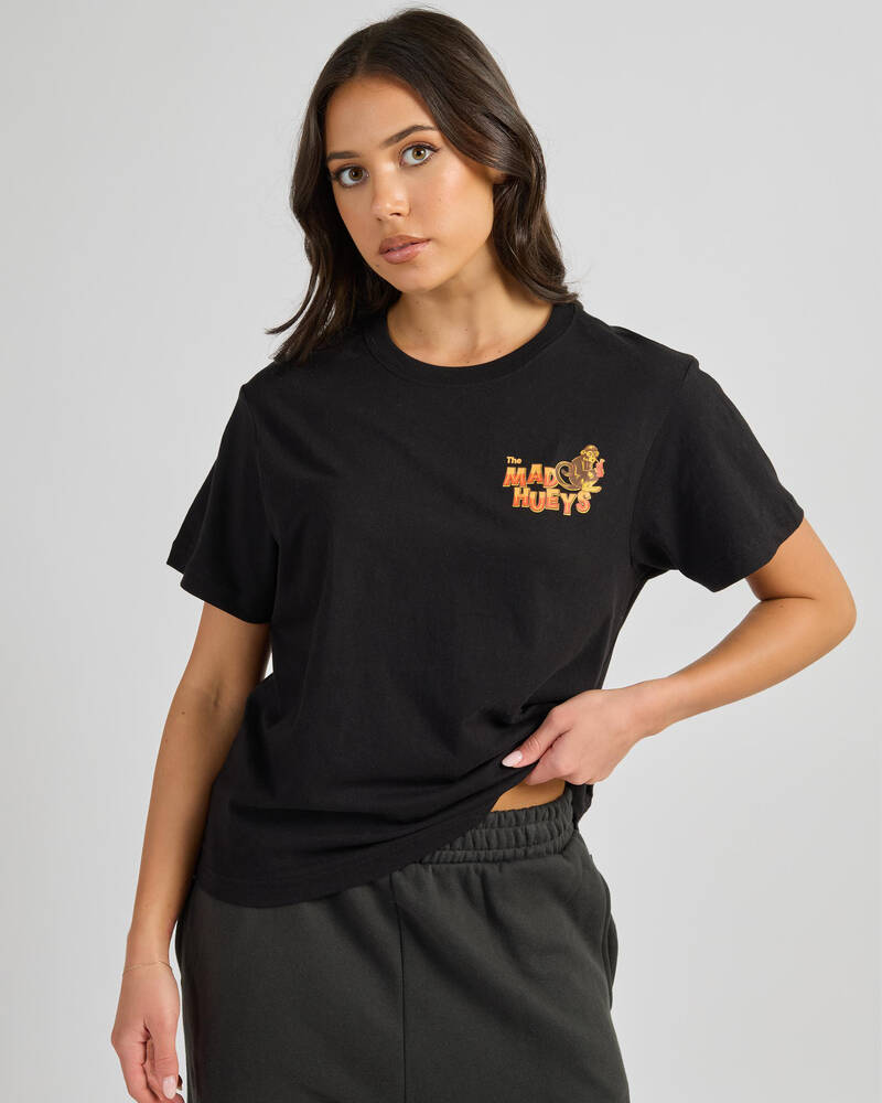 The Mad Hueys Rumble Jungle Regular Fit T-Shirt for Womens