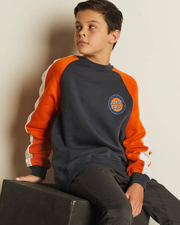 Santa Cruz Boys' Ringed Dot Sweatshirt for Mens