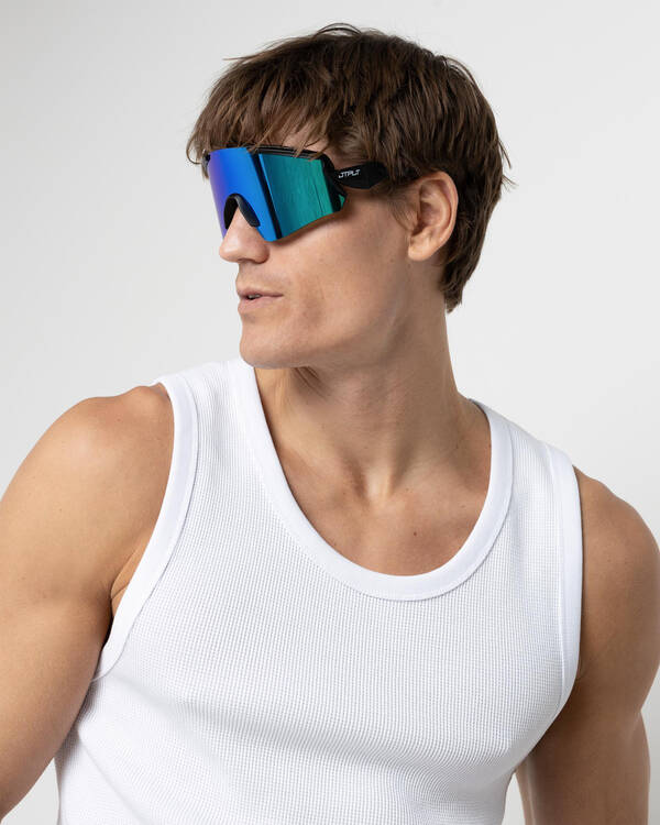 Jetpilot Shield Interchangeable Polarised Sunglasses for Mens