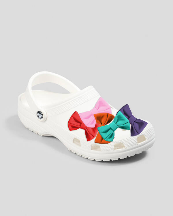 Crocs Super Hyper Me Bows Jibbitz 5 Pack for Unisex