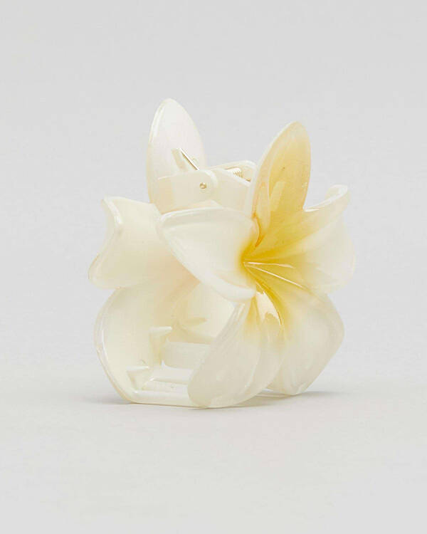Karyn In LA Frangipani Hair Claw Clip for Womens