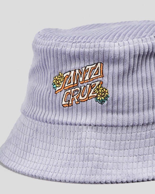 Santa Cruz Girls' Aloha Stack Bucket Hat for Womens