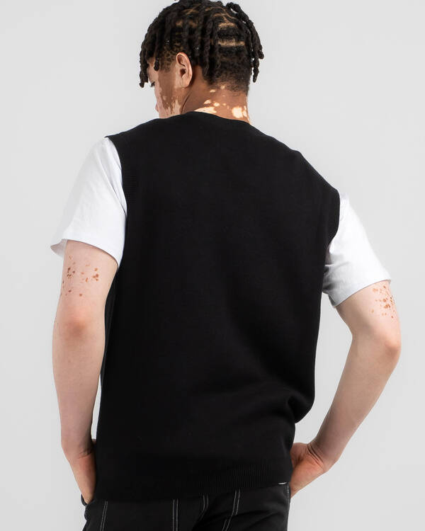 Stussy Glamour Knit Vest for Mens