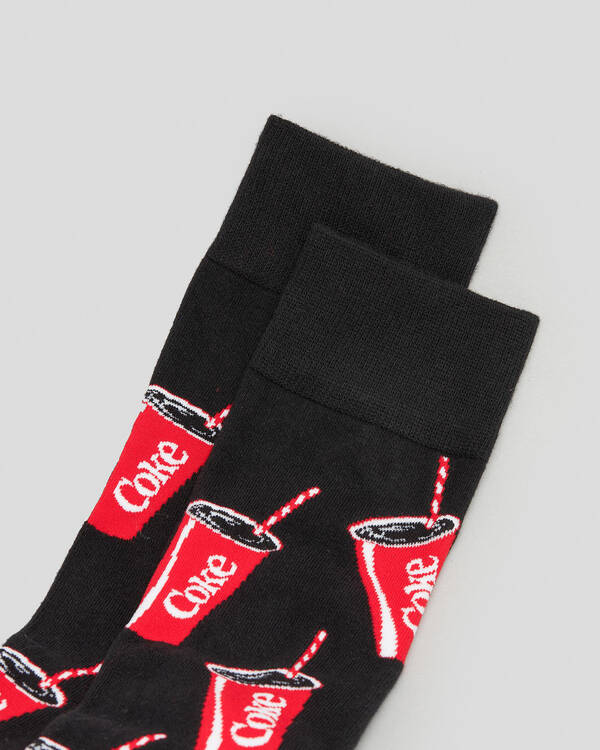 FOOT-IES Coke Summer Cup Socks for Mens