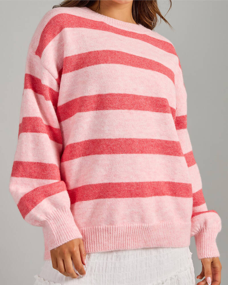 Pink Diamond Nix Knit Jumper for Womens