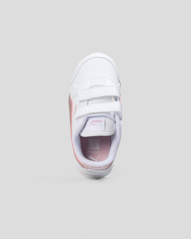 Puma Toddlers' ST Runner V4 SL Glitter V Shoes for Womens