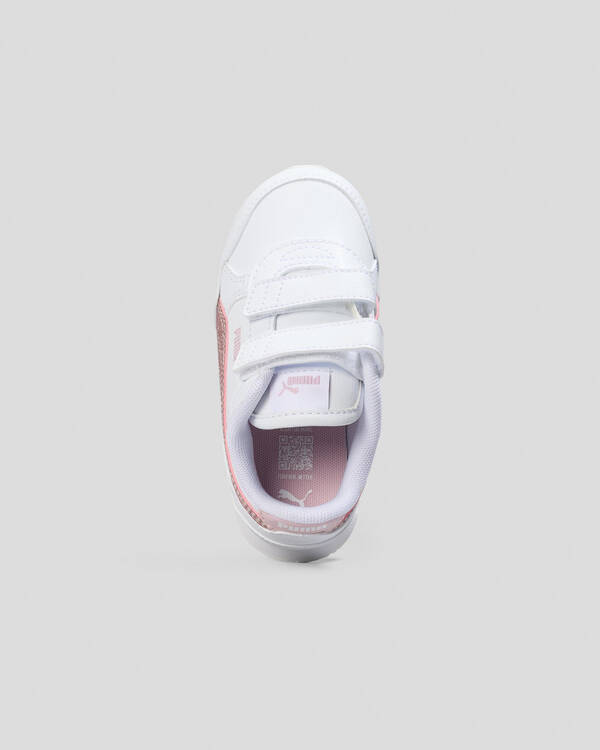 Puma Toddlers' ST Runner V4 SL Glitter V Shoes for Womens