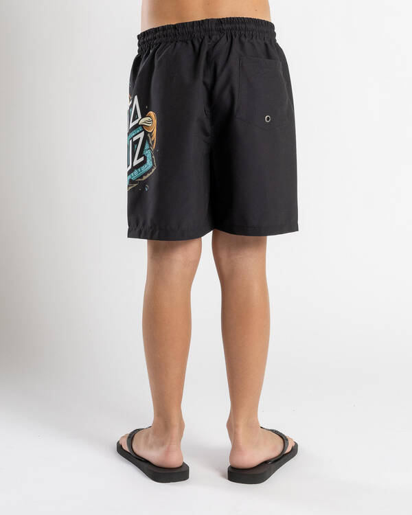 Santa Cruz Boys' Johnson Beast Dot Board Shorts for Mens