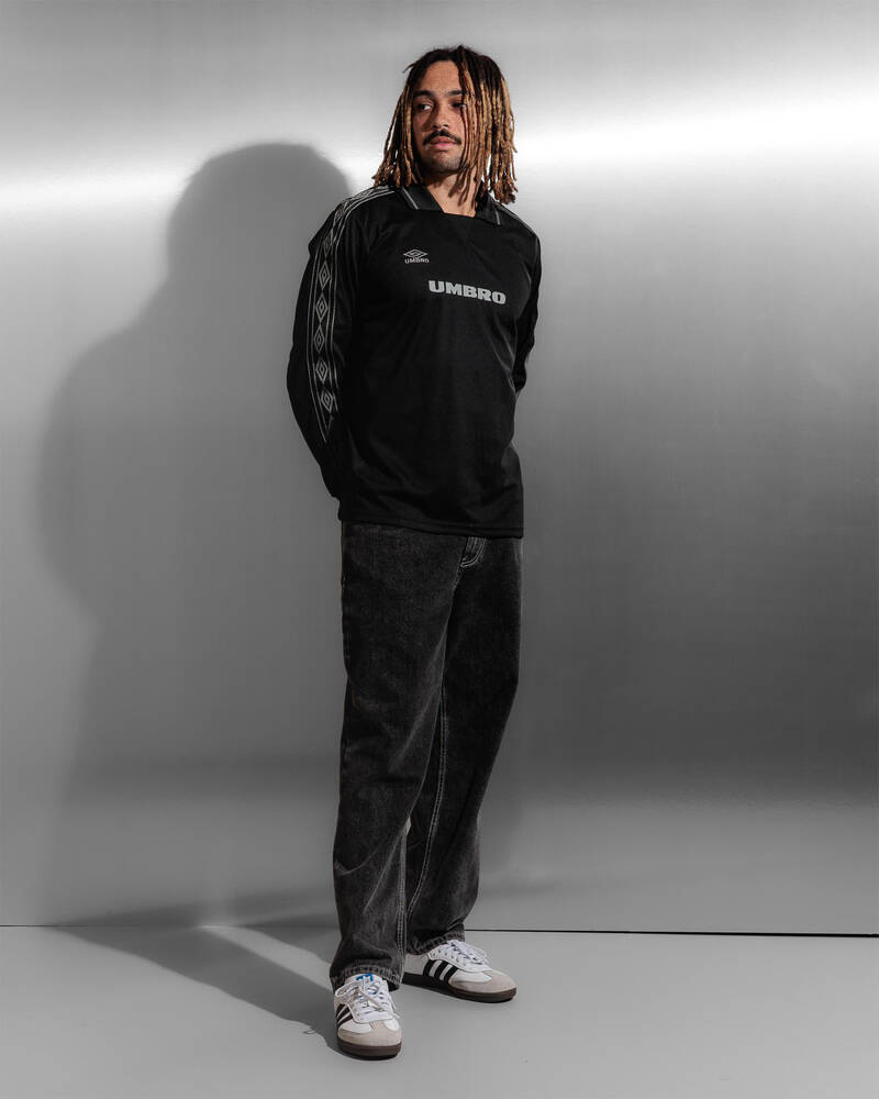 Umbro Taped Long Sleeve Jersey for Mens