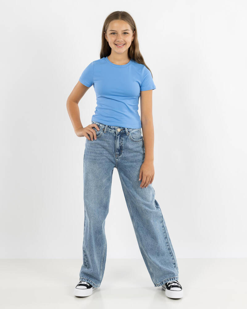 Ava And Ever Girls' Basic Super Soft Tee for Womens