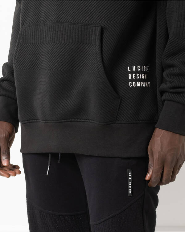 Lucid Scope Quarter Zip Hoodie for Mens