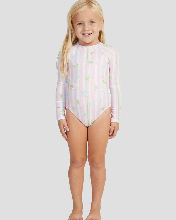 Roxy Toddlers' Pineapple Line Long Sleeve Surfsuit for Womens