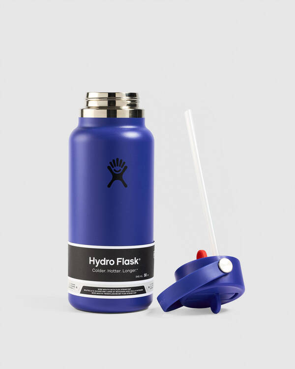 Hydro Flask 32 Oz Wide Flex Straw Cap Bottle for Unisex