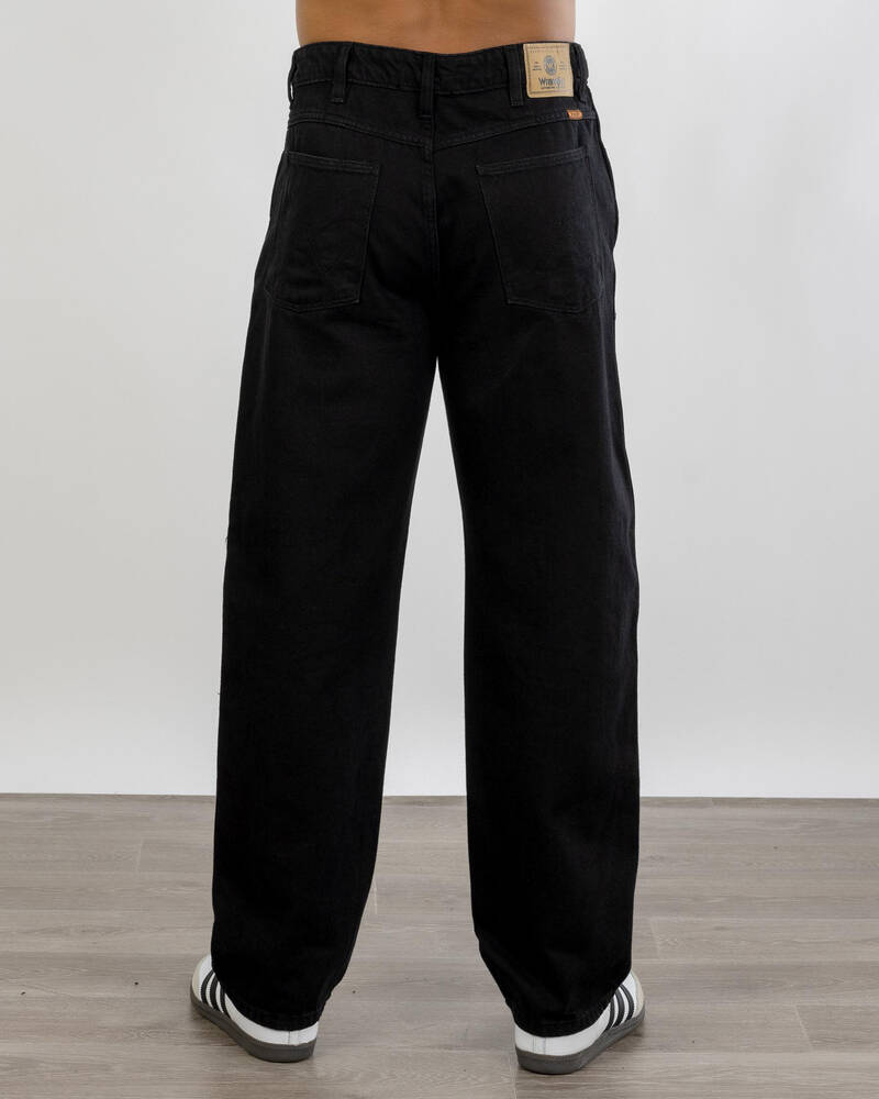Wrangler Slacker Relaxed Straight Jeans for Mens