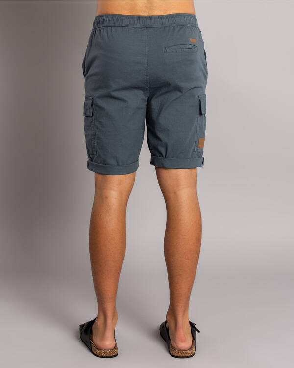 Lucid Shroud Elastic Waist Shorts for Mens