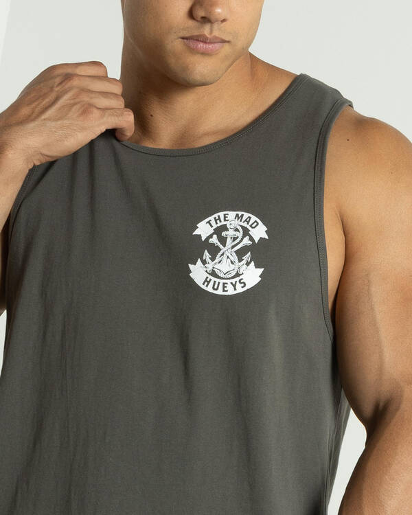 The Mad Hueys Anchor Bones Singlet for Mens