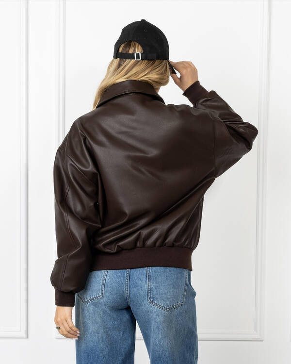 Ava And Ever Dean Faux Leather Jacket for Womens