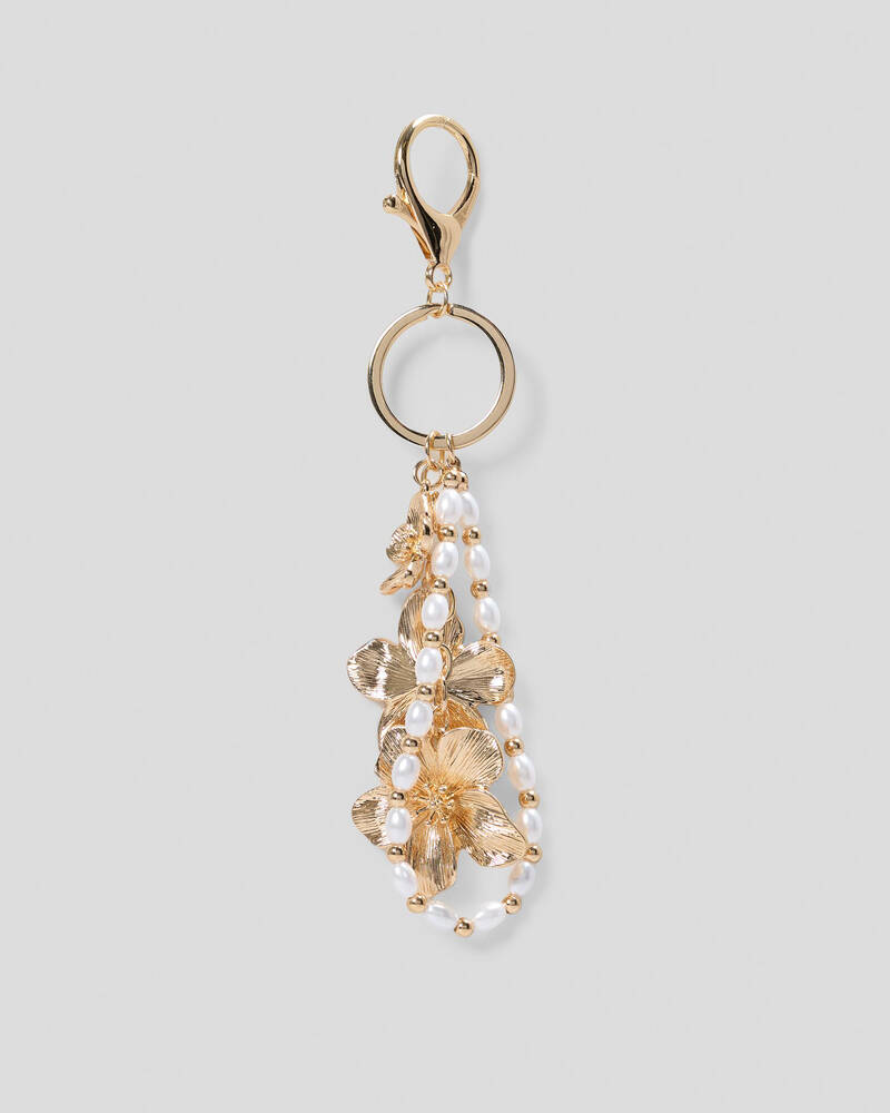 Karyn In LA Charlie Frangipani Small Bag Charm for Womens