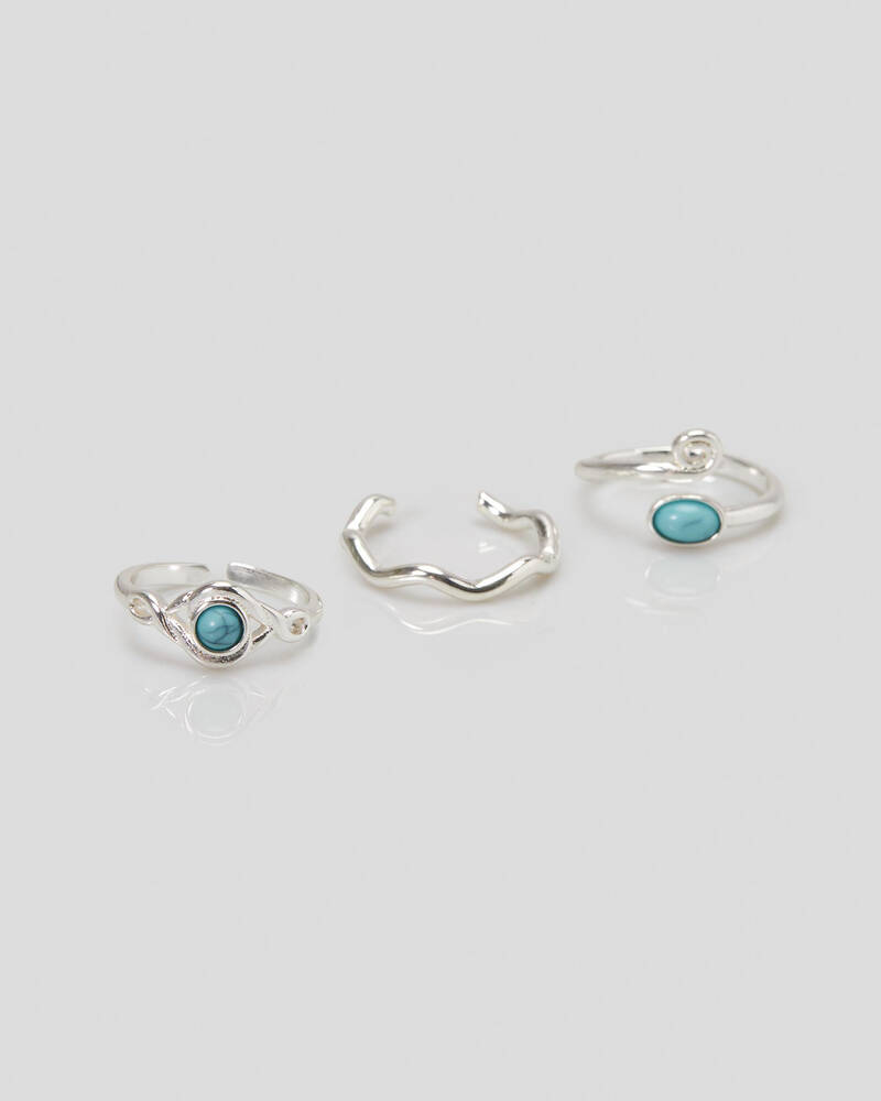 Karyn In LA Lani Toe Ring Pack for Womens
