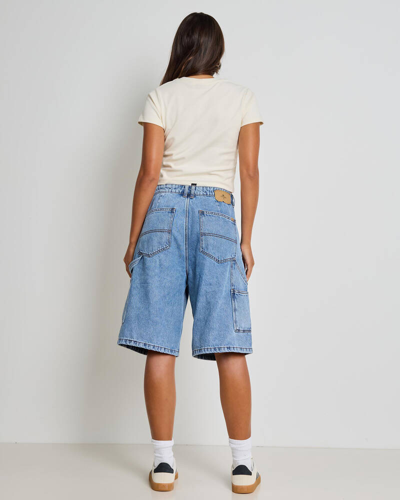 Thrills Slouch Carpenter Shorts for Womens