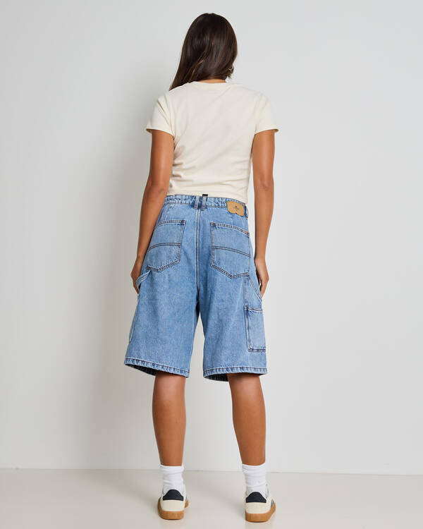 Thrills Slouch Carpenter Shorts for Womens