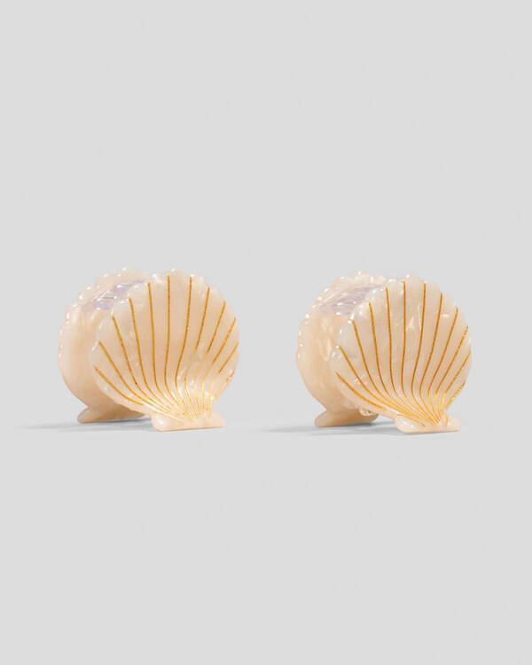 Karyn In LA Geena Shell Hair Claw Clip Pack for Womens