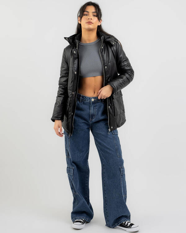 Used Wannabe Hooded Jacket for Womens